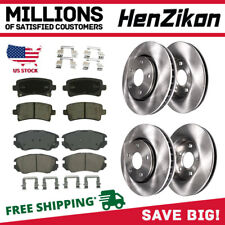 For Regal Malibu Buick Allure Lacrosse 321mm Front & Rear Rotors + Brake Pads picture