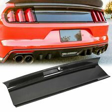 FOR 15-20 FORD MUSTANG GT CARBON FIBER COLOR REAR TRUNK PANEL DECKLID TRIM COVER picture