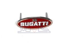 Early Ettore Bugatti Radiator Grille Badge Emblem Customize Brass Enamel Motif picture