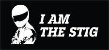 I AM THE STIG Decal Sticker Vinyl  Best Seller Top Gear Racing picture