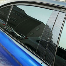 Carbon Fiber Pillar Post For 2011-2021 Dodge Charger Door Trim Cover Accessories picture