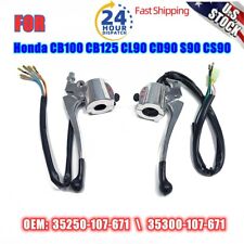Complete Handlebar Control Switch Lever For Honda CB125 CB100 CD90 CL90 S90 CS90 picture