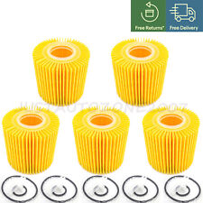 5PCS Oil Filter Kit 04152-YZZA1 04152-31090 Fits for Toyota Scion Lexus w/O-RING picture
