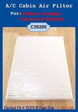 A/C Cabin Air Filter For 08-17 Enclave Traverse Acadia Outlook 26205 US Seller picture