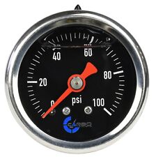 CARBO Gauge 0-100 psi Fuel Pressure Oil Pressure 1.5