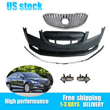 Complete Front Bumper Set Primed Compatible with 2014 2015 2016 Buick LaCrosse picture