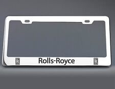 Rolls-Royce License Plate Frame Stainless Steel with Laser Engraved  picture