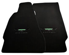 Floor Mats For Aston Martin Vanquish Black Carpets With Aston Martin Emblem NEW  picture