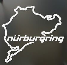 Nurburgring sticker Funny JDM BMW honda race car track window decal picture