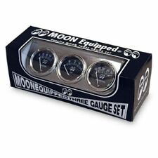 Moon Equipped 3 gauges set    MOONEYES   GOOD FOR CAR AND TRUCKS CLASSIC LOOK  picture