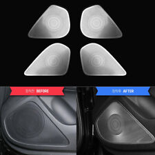 For Genesis G70 2019-2023 Stainless Steel Door Speaker Decoration Cover Trim picture