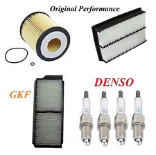 Tune Up Kit Air Cabin Oi Filters Spark Plugs For MAZDA 3 L4 2.3L 2004-2009 picture