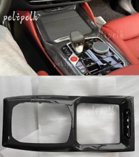 Replace Dry Carbon Console Gear Shift Panel Trim For BMW X3 X3M X4 X4M 2022-2024 picture