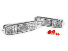 DEPO Crystal Clear Front Bumper Signal Lights For 1997-1998 Toyota Supra Mk.4 picture