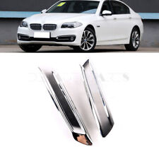Pair Front Fender Trim Molding Chrome Fit for BMW F10 528i 5 Series 13-16 Sedan picture