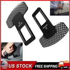 2X Car Front Seat Belt Safety Buckle Socket Plug, Car Seat Belt Buckle Clips✔ picture