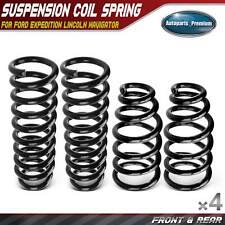 4pcs Front & Rear Side Coil Springs for Ford Expedition Lincoln Navigator 07-17 picture