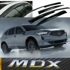  For 2014-2021 Acura MDX 3D MUGEN Style Side Window Visors Sun Rain Deflectors  picture