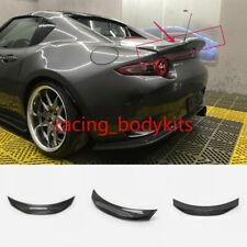 For Mazda MX5 Miata ND RF Carbon Fiber Rear Trunk Spoiler Boot Duckbill Wing Lip picture