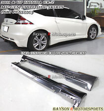 Fits 11-15 Honda CR-Z Mu-gen Style Side Skirts (ABS) picture