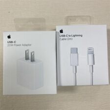 OEM Original Genuine Apple iPhone Lightning Charger Cable 6ft 20W Power Adapter picture