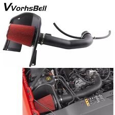 Black Cold Air Intake System w/ Filter Shield for 14-18 Chevy GMC 1500 5.3L 6.2L picture