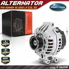 Alternator for Hummer H3 2006 130A 12V CW 6-Groove Pulley 4 Plug Clock 15104219 picture