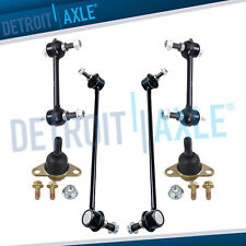 Front Lower Ball Joints + Sway Bar Links for 2003-2011 2012 2013 2014 Volvo XC90 picture
