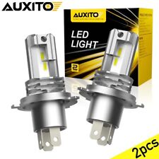 AUXITO Combo 2 H4 9003 LED Headlight Kit Bulbs High Low Beam Super White 60000LM picture