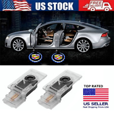 2/4 Cadillac LED Door Logo Lights Ghost Shadow Laser Welcome Projector Courtesy picture