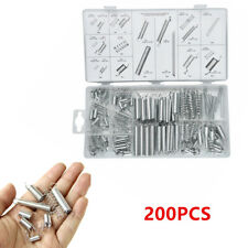 200Pcs Assortment Home Car Steel Electrical Hardware Drum Extension Springs Set picture