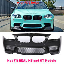 M5 Style Front Bumper For BMW F10 2011-2017 5 SERIES SEDAN W/ PDC W/O FOG LIGHTS picture