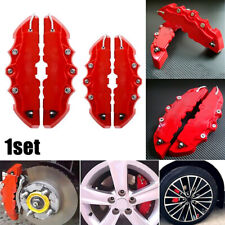 4PCS Red Car Universal Disc Brake Caliper Covers Front Rear Car Accessories Kit picture