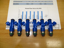 6x 2009-17 Nissan GT-R 550cc Denso Fuel Injectors: Flow Tested & Cleaned picture