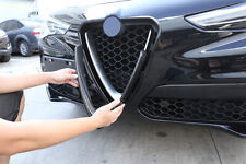 For Alfa Romeo Stelvio 2017-22 Bumper V Shape Grille Cover Real Dry Carbon Fiber picture