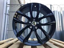 20x8.5 Wheels For Tesla Model 3 Model Y Gloss Black 5x114.3 +35 64.1 Rims Set 4 picture