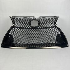 *CRACKED 2021 2022 2023 Lexus LC500 LC500h Front Black Chrome Grille 53101-11060 picture
