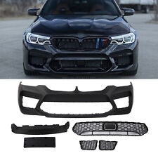 F90 M5 Style Bumper W/O PDC For G30 BMW 5 Series 530i 530e 540i 2017-2019 picture