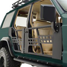 Fit for 1984-1996 Jeep Cherokee XJ Steel Tube Doors with Mirrors picture