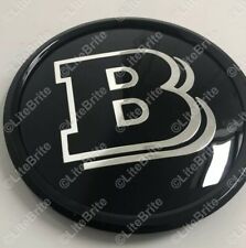 For Black Brabus B 18.5CM Grille Badge Emblem for Mercedes Benz A B C E S Class picture