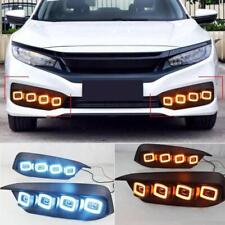 For Honda Civic 2016-2018 Led DRL Day Running Light Lamp Bugatti Style 3-Color picture