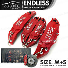 Metal 3D ENDLESS Universal Style Brake Caliper Cover front&rear 4pcs Red LW02 picture