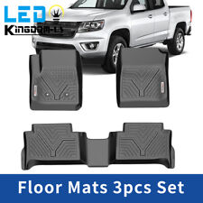 All Weather Floor Mats for 2015-2022 Chevrolet Colorado / GMC Canyon Crew Cab picture
