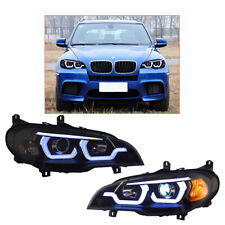 Headlight Assembly For BMW X5 E70 2007-2013 HID Projector LED DRL Replace OEM picture