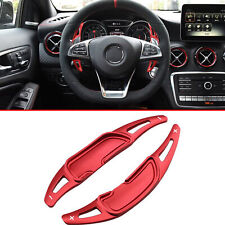 Red Steering Wheel Paddle Shifter For Mercedes AMG C43 C63 E63 E53 GLC63 GLE53 picture