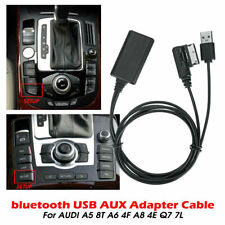 Wireless bluetooth Music Interface AUX Audio Cable Adapter For Audi Q7 A5 A6 A8 picture