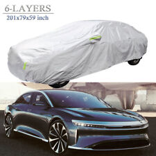 For Lucid Air Electric Full Car Cover Waterproof Sun Rain Dust Protection picture