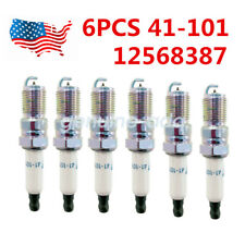 6Pcs OEM 41-101 Iridium Spark Plugs 12568387 41101 For Buick Chevrolet Pontiac picture
