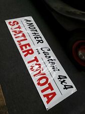Statler Toyota Banner Back To The Future 1985 Toyota Pickup picture