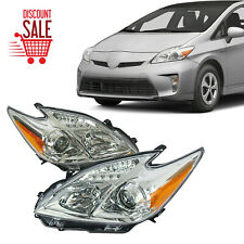 Headlights Headlamps For Toyota Prius 2012-2015 Driver & Passenger Set LH & RH picture